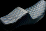 LE Pera Tailwhip Daddy Long Legs Seat For Harley Davidson FLH 1868 ABS 2021 Double Diamond - Black/Blue