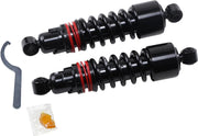 Burly Slammer Plus Shocks For Harley Davidson FXD 1340 1995-1998 - Black