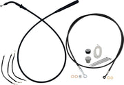 Fat Baggers Inc. EZ Install Kit For Harley Davidson FLHX 1923 2024-2026 30.5cm (12") - Black