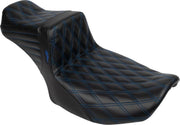 LE Pera Tailwhip Daddy Long Legs Seat For Harley Davidson FLHX 1750 ABS 2023 Double Diamond - Black/Blue
