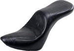 LE Pera Maverick Daddy Long Legs Seat For Harley Davidson FLDE 1750 ABS 2018-2020 Stitched - Black