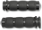Avon Grips 3-Ring Velvet Air Grips For Harley Davidson FLDE 1750 2018-2020 - Black