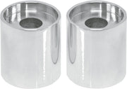 LA Choppers Handlebar Riser Extensions - Silver