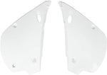 UFO Side Panels For Kawasaki KX80 1991-1997 - White