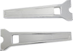 LA Choppers Performance 1" Straight Risers 25.5 cm (10") - Chrome