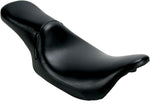 LE Pera Silhouette 2 Up Seat For Harley Davidson FLHR 1584 2008-2011 Smooth - Black