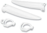 UFO Fork Guards For Kawasaki KX 85 2001-2006 - White