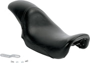 LE Pera Silhouette 2 Up Seat For Harley Davidson FLD 1690 2012-2013 Plain - Black