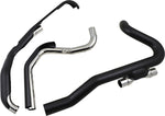 Cobra Powerport Trike Dual Header Pipes For Harley Davidson FLHTCUTG 1690 2009-2016 - Raven Black