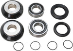 Pivot Works Watertight Wheel Collar & Bearing Kit For Yamaha YZ125 2006-2016 Rear - Black Silver