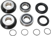 Pivot Works Watertight Wheel Collar & Bearing Kit For Yamaha YZ125 2006-2016 Rear - Black Silver