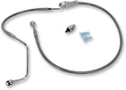 Drag Specialties Stainless Steel Brake Hose Kit For Harley Davidson FLSTC 1584 2008-2010 Rear