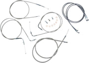 Baron Stainless Handlebar Cable & Hose Kit For Yamaha XVS 1100 V Star Custom 1999-2011