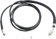 Drag Specialties Stainless Steel Hydraulic Clutch Hose For Harley Davidson FLHRSE5 1800 2013 208.5 cm - Vinyl-Coat Black