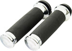 LA Choppers County Line Grips For Harley Davidson FLDE 1750 ABS 2018-2020 - Chrome