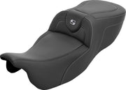 Saddlemen Roadsofa Extended Reach Seat For Harley Davidson FLRT 1690 2015-2016 Carbon Fiber - Black
