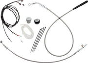 Fat Baggers Inc. EZ Install Kit For Harley Davidson FLH 1868 ABS 2021 33 - 35.5cm (13" - 14") - Chrome