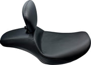 LE Pera Outcast Daddy Long Legs Seat With Backrest For Harley Davidson FLHX 1750 ABS 2023 Smooth - Black