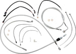 Magnum Shielding Sterling Chromite II Designer Handlebar Cable Install Kit For Harley Davidson FLTRK 1868 2021-2024 30.5 - 35.5cm (12" - 14") - Chrome Clear-Coated