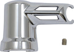 Ciro Fuel Line Fitting Cover For Harley Davidson FLD 1690 2012-2013 - Chrome