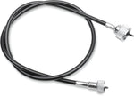 Drag Specialties Front-Wheel Drive Speedometer Cable For Harley Davidson FXLR 1340 1987-1992 - Black