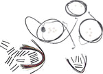 Magnum Shielding XR Handlebar Cable Install Kit For Harley Davidson FLTRSE3 1800 2009 30.5 - 35.5cm (12" - 14") - Chrome Clear-Coated