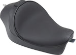 Drag Specialties Backrest Compatible Solo Seat For Harley Davidson XL 1200 C 2004-2020 Smooth - Black