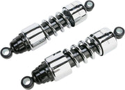 Progressive Suspension 412 Series Cruiser Shocks For Honda VT750C Shadow Aero 2004-2016 292mm (11.50") - Black/Chrome