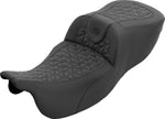 Saddlemen Roadsofa Extended Reach Seat For Harley Davidson FLRT 1690 2015-2016 Gripper - Black