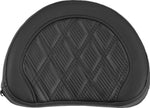 Saddlemen Contoured Cruiser Motorcycle Seat Sissy Bar Pad 20,5 cm (8") x 25,5 cm (10") - Black