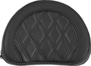 Saddlemen Contoured Cruiser Motorcycle Seat Sissy Bar Pad 20,5 cm (8") x 25,5 cm (10") - Black