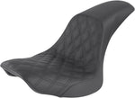 Saddlemen Profiler Lattice Stitch Seat For Harley Davidson FLSTC1450 Heritage Softail Classic 2006 - Black