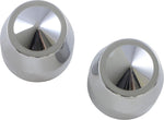 Accutronix Elite Front Axle Cap Front 25.4 mm (1") - Chrome Silver