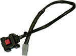K&S Kill Switch For Yamaha TTR230 2011-2014 - Black/Red