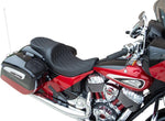 Drag Specialties Low-Profile Touring Seat For Indian Chief 111 2014-2020 Black Stitching Double Diamond - Black