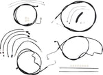 Magnum Shielding XR Handlebar Cable Install Kit For Harley Davidson FLHRXS 1868 2021-2024 38 - 43cm (15" - 17") - Black