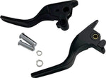 Drag Specialties Short Lever Set For Harley Davidson FLDE 1750 2018-2020 - Black