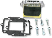 Boyesen Rad Valve Reed Cage Assembly For Polaris Big Boss 400 6X6 L - Black/Silver