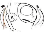 Magnum Shielding XR Handlebar Cable Install Kit For Harley Davidson XL 1200 C 2007-2013 25.5 - 30.5cm (10" - 12") - Black