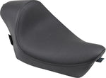 Drag Specialties Cafe-Style Solo Seat For Harley Davidson XL 1200 C 2010-2020 Smooth - Black