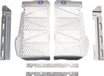 Moose Racing Billet Radiator Guards For Beta RR 125 2020-2022 - Silver
