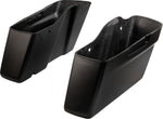 Slyfox Saddlebag Bottoms For Harley Davidson FLHR 1690 ABS 2014-2016 - Black/Matte