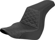 Saddlemen Step Up Tri-Gripper Gripper Seat For Harley Davidson FLSB 1750 ABS 2018-2021 - Black