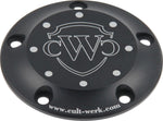 Cult Werk Ignition Cover Twin Cam For Harley Davidson FLD 1690 2012-2013 - Black