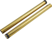 Pro-One 49mm Fork Tubes For Harley Davidson FLHR 1690 2014-2015 24.87" - Gold/Titanium
