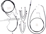Magnum Shielding XR Handlebar Cable Install Kit For Harley Davidson FLH 1868 2021 38 - 43cm (15" - 17") - Black Chrome