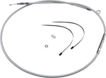 Magnum Shielding Sterling Chromite II Clutch Cable For Harley Davidson FLST 1450 163.5 cm (64-7 16") - Chrome