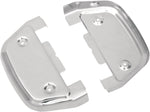 Drag Specialties Passenger Floorboard Covers For Harley Davidson FLDE 1750 2018-2020 - Chrome