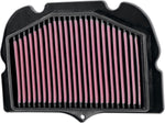 K&N High Flow Air Filter For Suzuki GSX1300R 2008-2017 - Black Red