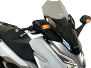 WRS Windscreen for Scooter For Honda NSS 125 ABS 2018-2022 35.5 cm (14") - Smoke